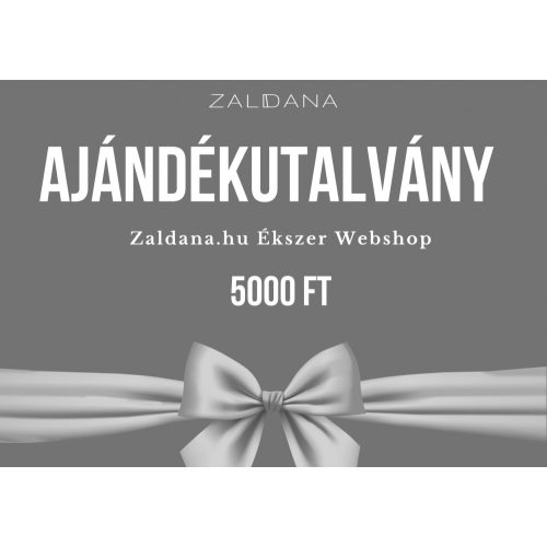 Ajándékutalvány 5000 Ft